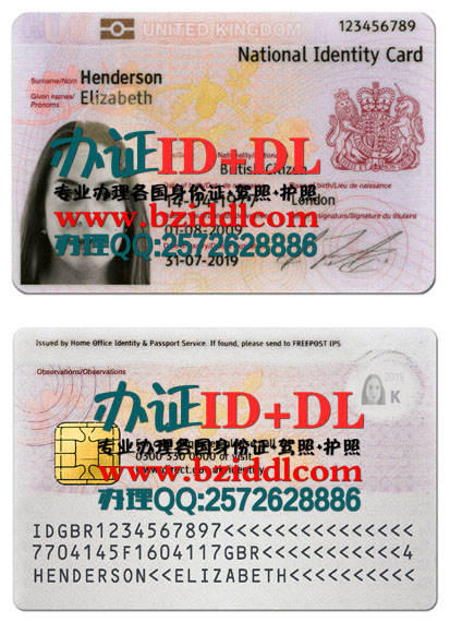 英国身份证,British ID,British identity card,大量出售英国身份证真实图片,出售英国真实手持身份证照片