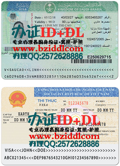 办越南签证,Visa việt nam,Vietnam visa,办越南真实签证以及护照,越南签证样本