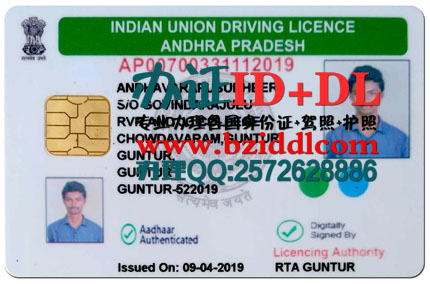 办印度安得拉邦驾照|Andhra Pradesh Drivers License