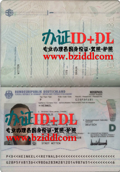 在德国护照丢了怎么办,去德国护照怎么办,哪里可以办德国真实护照