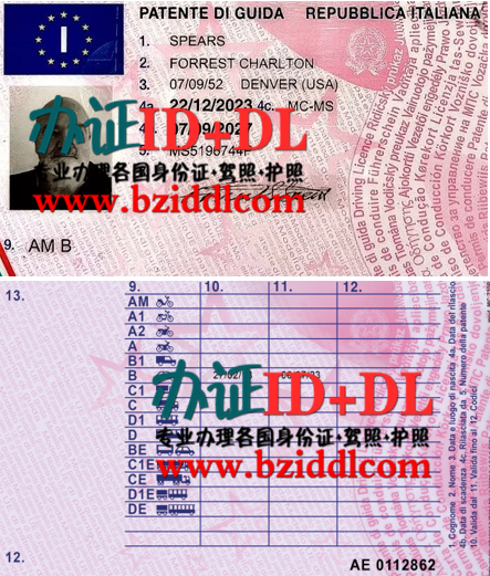如何申请意大利驾照,办意大利高仿驾照,办意大利真实驾照